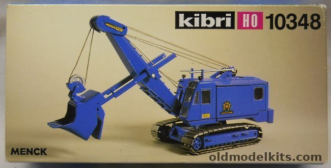 Kibri 1/87 Menck M154 LC Shovel / Tracked Excavator - HO Scale, 10348 plastic model kit